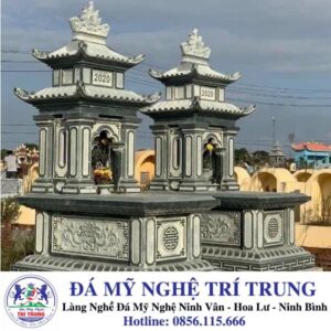Mộ đá 2 mái 01