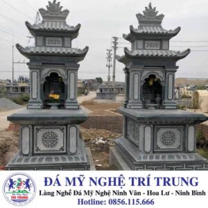 Mộ đá 2 mái 03