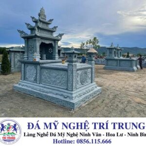 Mộ đá 3 mái 02