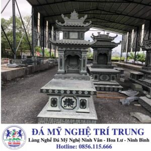 Mộ đá 2 mái 09