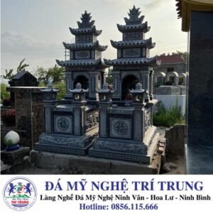 Mộ đá 3 mái 03