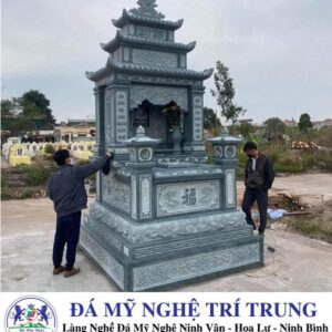 Mộ đá 3 mái 06