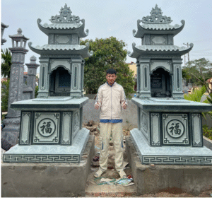 Mộ đá 2 mái 14